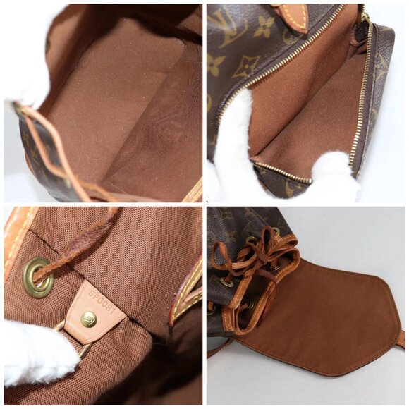 LOUIS VUITTON Monogram Montsouris MM Backpack M51136 LV Auth 139512 - Picture 15 of 16